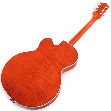 GRETSCH G6120TFM-BSNV Brian Setzer Signature Nashville Hollow Body with Bigsby and Flame Maple（Orange Stain/Ebony） 画像2