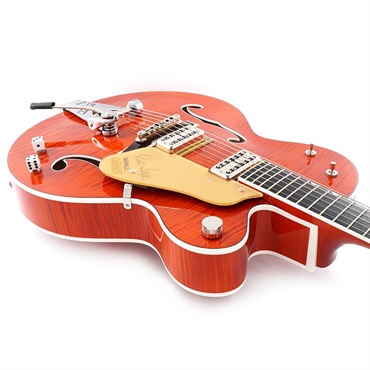 GRETSCH G6120TFM-BSNV Brian Setzer Signature Nashville Hollow Body with Bigsby and Flame Maple（Orange Stain/Ebony） 画像8
