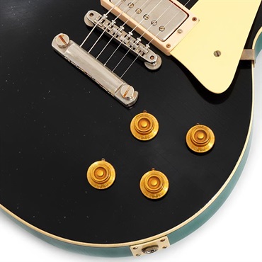 Gibson 【GIBSON×AQUBEストラッププレゼント】1958 Les Paul Standard Ebony Top Metallic Sea Green　【S/N  851138】 画像4