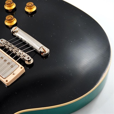 Gibson 【GIBSON×AQUBEストラッププレゼント】1958 Les Paul Standard Ebony Top Metallic Sea Green　【S/N  851138】 画像9