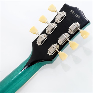 Gibson 【GIBSON×AQUBEストラッププレゼント】1958 Les Paul Standard Ebony Top Metallic Sea Green　【S/N  851138】 画像10