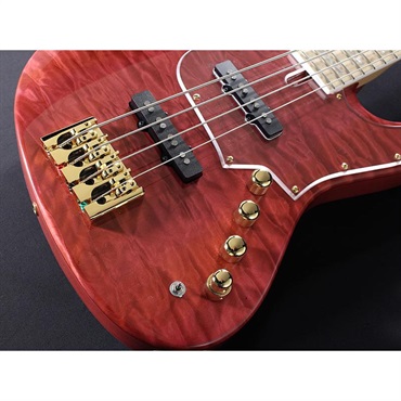 Phoenix Bomber Bass/BB-4 Custom Quilted Maple (Pink) 画像3