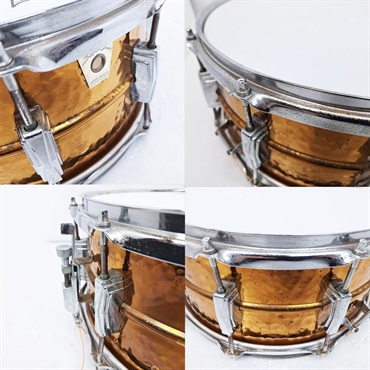 Ludwig USED 中古 LB552K [ Bronze Phonic Hammered Snare Drum 14×6.5] 画像7