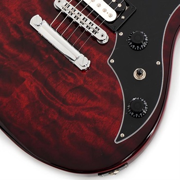 Gibson Victory Figured Top PROTO (Wine Red Burst) 【S/N 221030043】 画像4