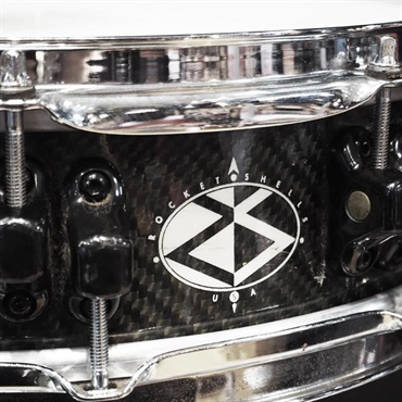 ROCKET SHELLS USED 中古 Carbon Fiber Snare Drum 14×4 画像1