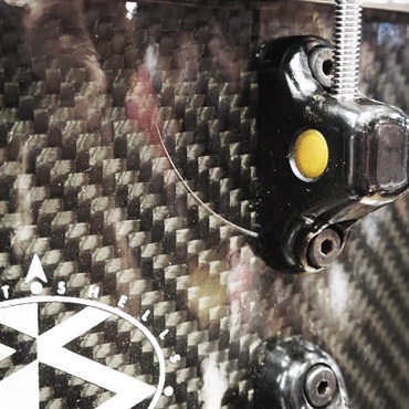 ROCKET SHELLS USED 中古 Carbon Fiber Snare Drum 14×6.5 画像5