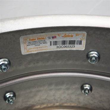 Ludwig USED 中古 LA405K [Acrophonic 14×6.5 / Special Edition Snare Drum]【国内カタログ未掲載、海外限定モデル】 画像8