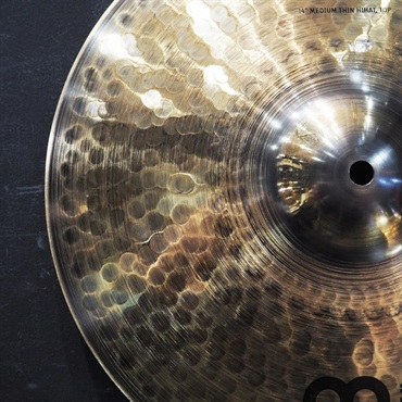 MEINL USED 中古 Pure Alloy Custom Medium Thin Hihats 14 [PAC14MTH/Top:956g Bottom:1094g] 画像5
