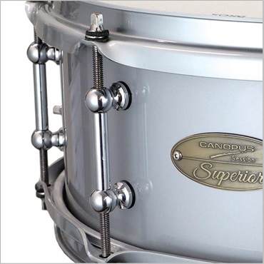 CANOPUS SS-1455 SP [Mangan Steel Snare Drum 14''×5.5''] 画像2