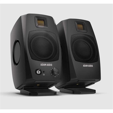 ADAM D3V Black + OYAIDE製高品質USBケーブルセット(Type C to C 2.0m)(ペア)(国内正規品)(アダム)(モニタースピーカー)(ブラック)(オヤイデ) 画像1