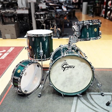 GRETSCH USED 中古 Gretsch 125th Anniversary Limited Edition USA Custom Progressive Bop Kit [18BD，12TT，14FT，14SD/Cadillac Green/RB125-B484-CG] 画像1