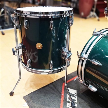 GRETSCH USED 中古 Gretsch 125th Anniversary Limited Edition USA Custom Progressive Bop Kit [18BD，12TT，14FT，14SD/Cadillac Green/RB125-B484-CG] 画像5