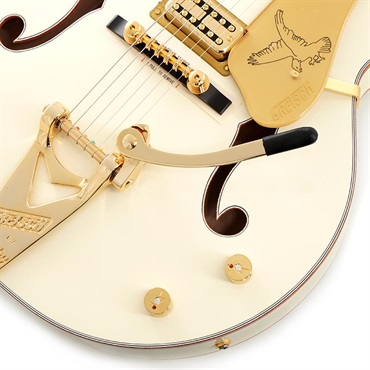 GRETSCH G6136T-59 Vintage Select Edition '59 Falcon Hollow Body with Bigsby （Vintage White／Ebony） 画像4