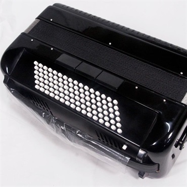 Parrot Parrot 37K96BS BK 国内限定モデル アコーディオン 37鍵盤 96ベース M.M.L ピアノ式 パロット Black 画像4