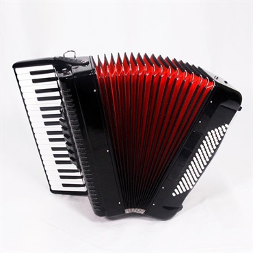 Parrot Parrot 37K96BS BK 国内限定モデル アコーディオン 37鍵盤 96ベース M.M.L ピアノ式 パロット Black 画像6