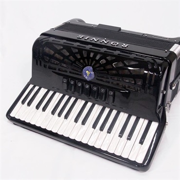RONNIE Jubilate96 BK 国内仕様 37鍵盤 96ベース M.M.L ピアノ式 ロニー Black イタリアパーツ使用 アコーディオン 画像1