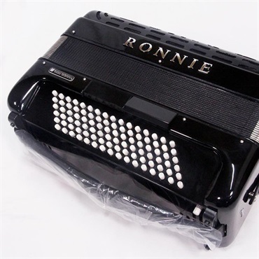 RONNIE Jubilate96 BK 国内仕様 37鍵盤 96ベース M.M.L ピアノ式 ロニー Black イタリアパーツ使用 アコーディオン 画像4