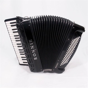 RONNIE Jubilate96 BK 国内仕様 37鍵盤 96ベース M.M.L ピアノ式 ロニー Black イタリアパーツ使用 アコーディオン 画像6