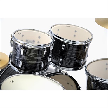 Pearl RS525SCWN/CN #801 [ROADSHOW シンバル付ドラムフルセット - Midnight Chrome Vortex]【限定品】 画像4