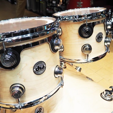 dw Collector's Pure Maple 4pc Drum Kit [BD22，FT16，TT12&10 / Natural Satin Oil] 画像2