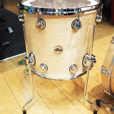 dw Collector's Pure Maple 4pc Drum Kit [BD22，FT16，TT12&10 / Natural Satin Oil] 画像4