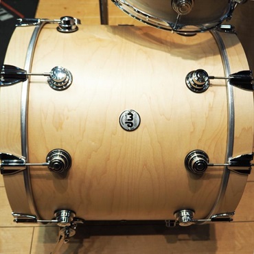 dw Collector's Pure Maple 4pc Drum Kit [BD22，FT16，TT12&10 / Natural Satin Oil] 画像5