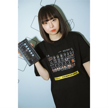 Roland P-6 T-Shirts DesignB XL (RT/P-6BXL) 画像3
