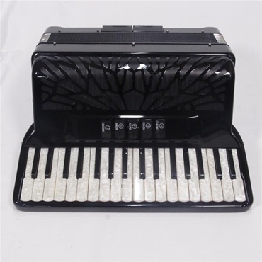 Parrot New Parrot 34K72BS BK 国内限定モデル アコーディオン 34鍵盤 72ベース M.M.L ピアノ式 パロット 画像3