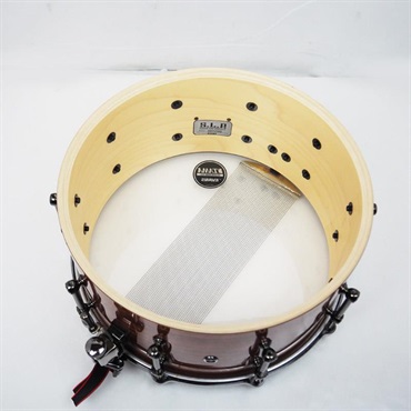 TAMA USED 中古 LGM147-GTZ [S.L.P. 14x7 G-Maple Snare Drum w/ Zebrawood outer ply ] 画像9