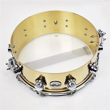dw USED 中古 DRVN5514SPC [Collector's Series Metal Shells / Polished Brass Snare Drum 14×5.5] 画像9