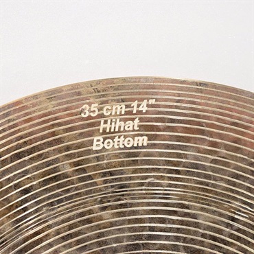Bosphorus Master Vintage Hihats 14'' Pair [890g/1095g]【裏面：New Orleans Finish】【スタッフ選定品】 画像8