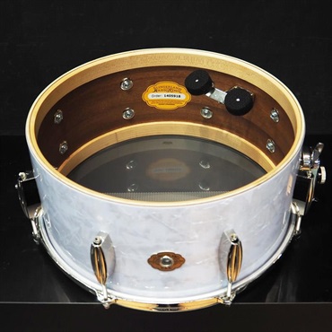 Slingerland SLFP6514SSK016 [Radio King Artist Snare Drum 14×6.5/White Marine Pearl] 画像8