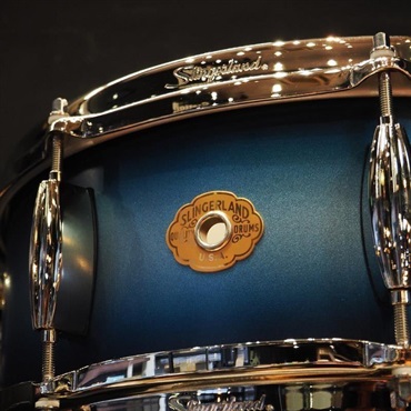 Slingerland SLLS5514SSK371 [Radio King Artist Snare Drum 14×5.5 / Blue and Silver Lacquer] 画像2