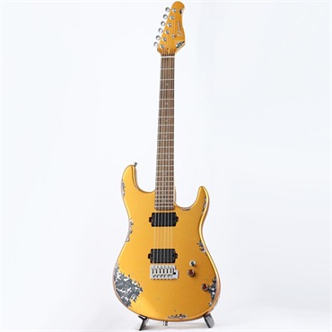 unknown USED 中古 Dhatarattha CUSTOM GUITAR Performance S Relic (Gold over Black Paisley) 画像1