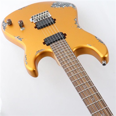 unknown USED 中古 Dhatarattha CUSTOM GUITAR Performance S Relic (Gold over Black Paisley) 画像4