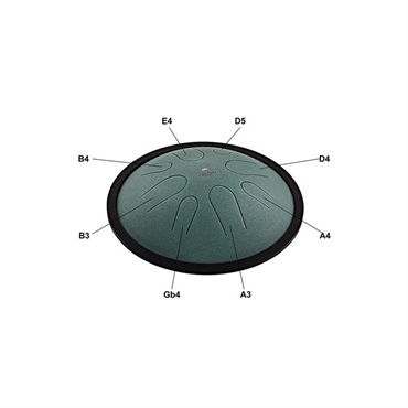 MEINL CSTD1DG [10'' Compact Steel Tongue Drum / Dark Green - B Minor] 画像6