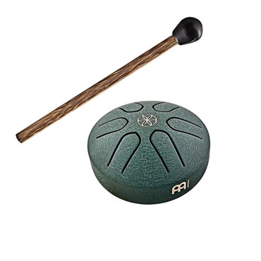 MEINL PSTD4DGGOL [3'' Pocket Steel Tongue Drum / Dark Green - A Major] 画像3