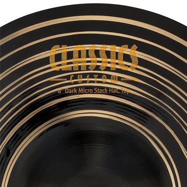 MEINL CC8DAH [Classics Custom Dark Micro Stack Hats 8''] 画像2