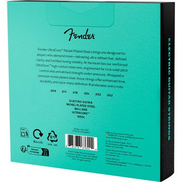 Fender USA 【夏のボーナスセール】 ULTRACORE ELECTRIC GUITAR STRINGS NICKEL PLATED STEEL BALL END (1250L/9-42) 3 PACK (#0730250603) 画像2