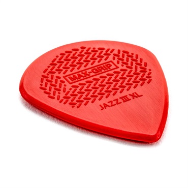 Dunlop (Jim Dunlop) 581RXLN MAX-GRIP JAZZ III XL PICK（ナイロン・レッド） 画像2