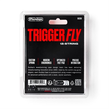 Dunlop (Jim Dunlop) 【お取り寄せ商品】66CBK TRIGGER FLY CAPO 12-STRING - BLACK 画像3