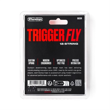 Dunlop (Jim Dunlop) 【お取り寄せ商品】66CGM TRIGGER FLY CAPO 12-STRING - GUN METAL 画像3