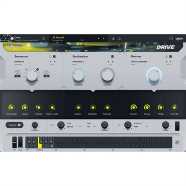 UJAM Usynth DRIVE ロイヤリティ (ハイエナジーシンセサイザー)(EDM)(オンライン納品)(2時間以内に納品) 画像1