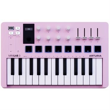 Arturia MINILAB3 RQ [限定カラーRose Quartz] (ミニラボ)(アートリア)(ローズクオーツ) 画像2