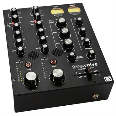 Union Audio two.valve rotary Mixer 【予約商品 / 5月下旬入荷予定】【真空管搭載プロフェッショナル・2chアナログDJミキサー】(ユニオンオーディオ) 画像2