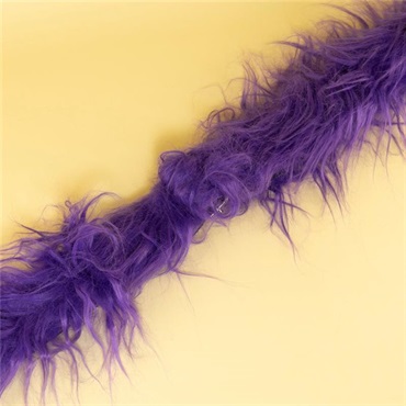 tsundrum_chan ふわふわギターストラップ　パープル｜【PURPLE KAORI Model】Fluffy Guitar Strap ? Purple 画像4
