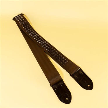 tsundrum_chan プレミアムスタッズギターストラップS　ショコラ｜Premium Studs Guitar Strap S ? Chocolat 画像2