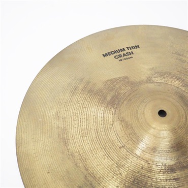 Zildjian USED 中古 A Zildjian Medium Thin Crash 18'' [1582g] 画像2