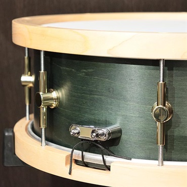 CANOPUS MO-1455WH [MO Snare Drum 14''×5.5'' w/Wood Hoop - Black Olive Oil] 画像4