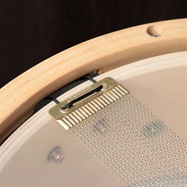 CANOPUS MO-1455WH [MO Snare Drum 14''×5.5'' w/Wood Hoop - Black Olive Oil] 画像5